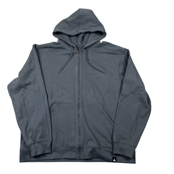 American Giant Other - NEW American Giant Men’s Dark Gray Full Zip Hoodie Heavyweight Fleece Jacket XXL